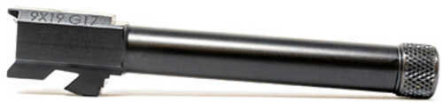 Faxon Firearms Duty Series 1:10 Twist Barrel 9MM Fits Glock 17 Gen 2-5 Threaded 1/2X28 Nitride Finish Black GA910N17NGQ-