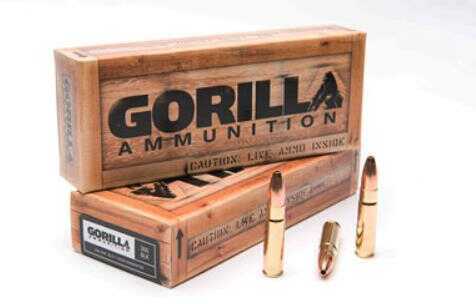 300 AAC Blackout 110 Grain Jacketed Hollow Point 20 Rounds Gorilla Ammunition