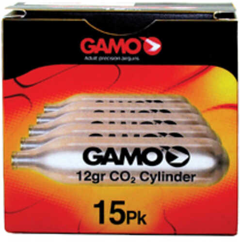 Gamo USA CO2 Cartridge 12Gr 15 Pack 62124701554