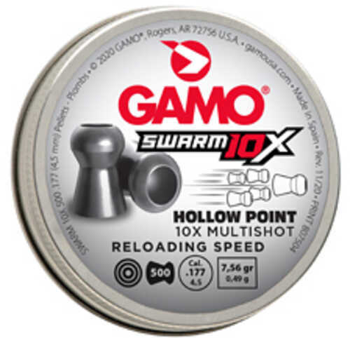 Gamo USA Swarm 10X .22 Pellet Hollow Point 250 Count Tin 6322547BL54