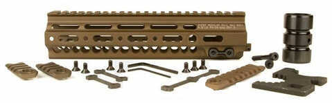 Geissele Automatics MK4 Super Modular Rail 13.5" MLOK includes Stainless Steel Gas Block Desert Dirt Color 05-278S