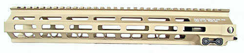 Geissele Automatics MK8 Super Modular Rail 13.5" MLOK includes Stainless Steel Gas Block Desert Dirt Color 05-285S