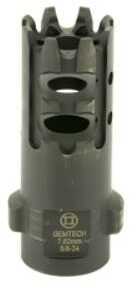 Gemtech QUICKMOUNT Carbon Cutting Muzzle Brake 7.62NATO 5/8X24 Black Finish 12155