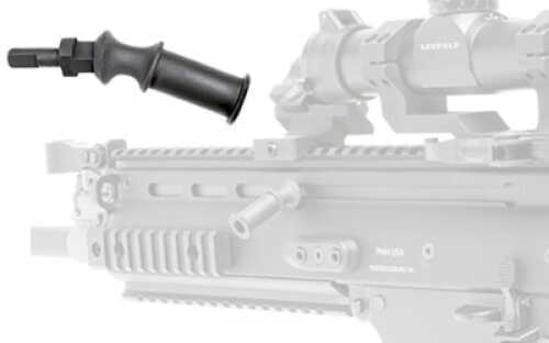 AR-15 GG&G Inc. Charging Handle Black Angled For FNH Scar Rifles Allows Up Or Down To Cl