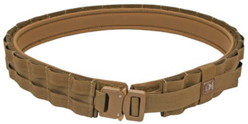 Grey Ghost Gear UGF Battle Belt Large W/Pad Inner C Brown