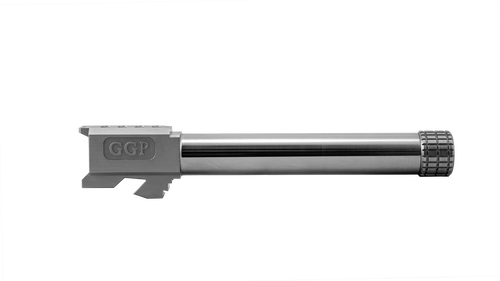 Grey Ghost Precision Ggp-19 Match Grade Barrel Fits Glock 19 Gen5 9mm Threaded 416r Stainless Steel Tin Coated Barrel-g1