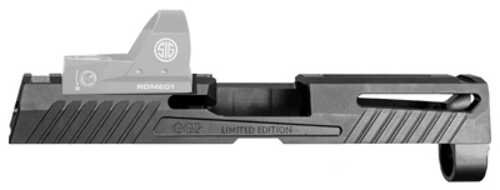 Grey Ghost Precision Stripped Slide For Sig P320 Compact Dual Optic Cutout Compatible With Leupold DeltaPoint Pro Trijic