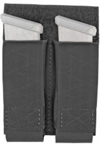 Grey Ghost Double Pistol Magna Mag Pouch Laminate Black