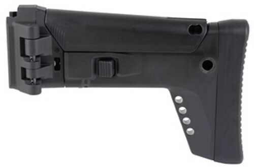 Global Ordnance 1913 Universal Folding Stock Folding Stock Fits Rear 1913 Picatinny Rail Back Plate Matte Finish Black 1