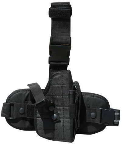 Galati Gear Special Ops Leg Holster Black Most Medium/Large Handguns Nylon GLH178B