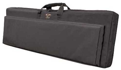 Galati Gear Dbl Gun Discreet Rfl Cs Black Nylon 42" X 13" 4.5" Padded Shoulder Strap Removable Magazine Pouch