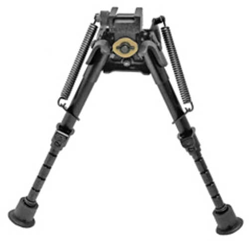 Harris Engineering Bipod Rotating Black Leg Notch 6"-9"