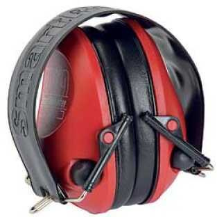 Helvetica SR112 Earmuff Red Electronic Folding VBSR006-12