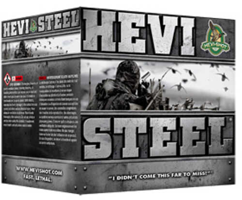 HEVI-Shot HEVI-Steel 12 Gauge 3" Max Dram 1/4 oz #3 Shot Size 25Rd Box HS60003