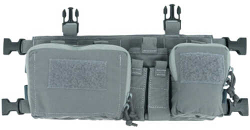 Haley Strategic Partners DC3R-H Chest Rig Supports .308 Platforms Nylon Construction Gray Includes (4) Rifle Magazine Po
