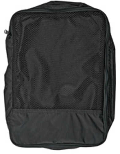 Haley Strategic Partners Garment Insert Bag. Mesh Pockets 15"x11"x3" Black GARMBG