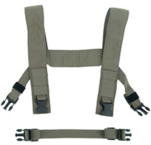 Haley Strategic Partners H-Harness Nylon Construction Ranger Green Fits Haley Strategic Chest Rigs HARN_H_KIT-1-1-RG