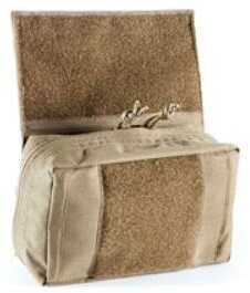 Haley Strategic Partners Pouch Drop Down to Store Number of Tools Lined with Loop to Secure Additional Organizers Coyote