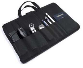 Haley Strategic Partners Multi-Use LapTop Insert Bag For up to 15" Multiple Pockets and Slots 10"x15".5" Black MT