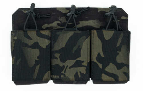 Haley Strategic Partners Thorax Incog Triple Rifle Magazine Placard Fits (3) Rifle Magazines Includes MP2 Inserts Multic