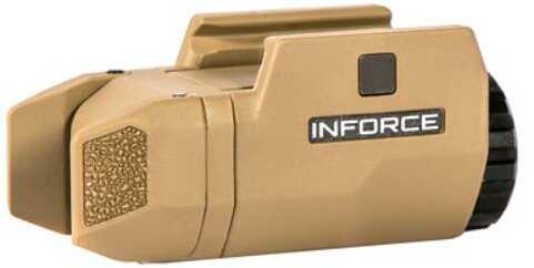 INFORCE APL-Compact Weapon Mounted Light Fits Picatinny Ambidextrous On/Off Switches Enable Left or Right Hand Activatio