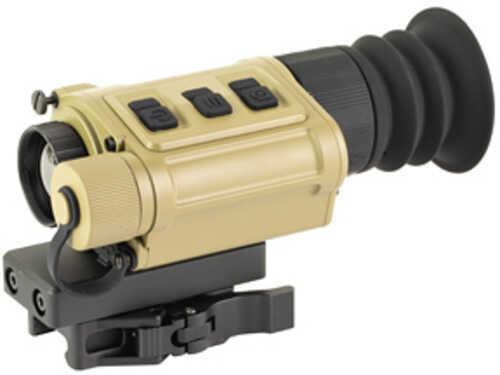 IRAYUSA RICO MICRO Thermal Monocular 1X Magnification 25mm Objective Multiple Reticles Matte Finish Tan RH25V2