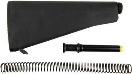 KAK Industry A2 Buttstock Kit For AR-15 Matte Finish Black AR15-KT-114