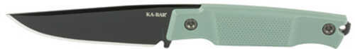 KA-BAR Knives Apex Fixed Blade Knife 3.9" Clip Point Blade 8.43" Overall Length D2 Blade Steel Plain Edge Matte Finish B