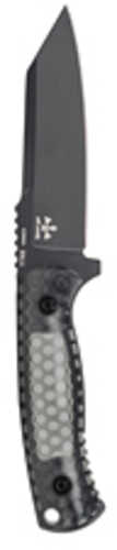 KA-BAR Knives Cool Name Fixed Blade Knife 1095 Cro-Van 4.625" Blade Length 9.375" Overall Length Plain Edge Reverse Tant