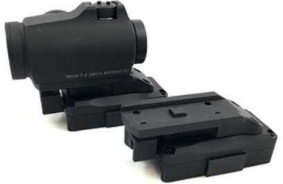 Kinetic Development Group LLC Aimpoint T2 Red Dot Optic Includes Absolute Cowitness Mount Blac