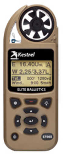 Kestrel 5700X Elite W/ APPLIED Ballistics Desert Tan