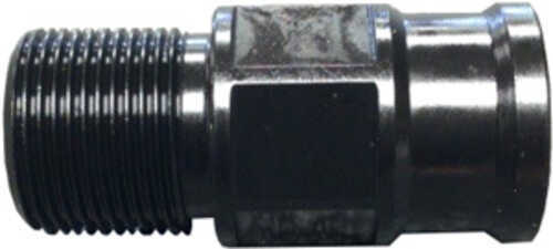 KNS Precision Inc. AK Thread Adaptor 14X1L to 5/8X24R Nitride Finish Black AK47TA