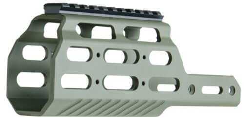 KRISS USA Inc Receiver Extension Kit Picatinny Side Rail Kit And Mounting Hardware Fits GEN II CRB OD Green KVA-VMRGR01