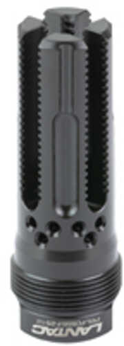 LanTac USA LLC Lamprey Plan B Hub Mount Flash Hider/Compensator 556NATO Threaded 1/2X28 QPQ Finish Black Full Size LAM-5