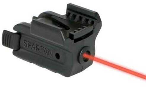 LaserMax Spartan Red Fits Picatinny Black Finish Adjustable with Battery SPS-R