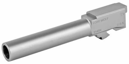 Lone Wolf Distributors AlphaWolf Barrel 45 ACP. 4.60" Matte Stainless Steel Finish Fits Glock 21 LWD-2145N