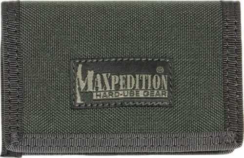 Maxpedition Micro Wallet Soft 4.5"X3" Id Window 2 Internal Card Compartment 1 External Slip Green Fini