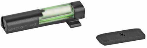 Meprolight USA FT Bullseye Front Sight Fixed Tritium/Fiber Optic Green Black Frame For P365