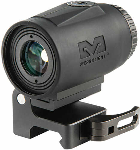 Meprolight Mmx3 Magnifier 3x Power 24mm Objective Flip To Side Qd Mount Fits Picatinny Black 8016000100