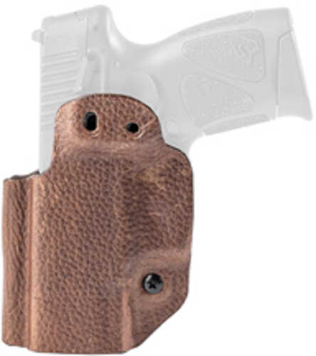 Mission First Tactical Hybrid Series Inside/Outside/Appendix Waistband Holster Fits Taurus G2C/G2S/G3C Kydex/Leather Bro