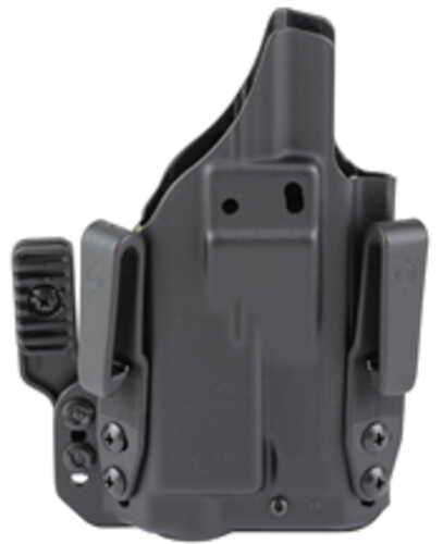 Mission First Tactical Pro Holster Inside Waistband Holster Fits P365XL with Icarus ACE EVO Frame and TLR7 Sub Kydex Bla