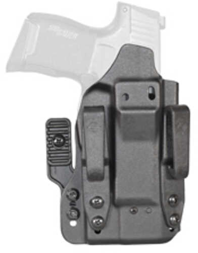 Mission First Tactical Pro Holster Inside Waistband Holster Fits Sig P365 Kydex Black Ambidextrous Includes (2) Tuckable