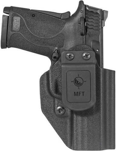 Mission First Tactical AIWB/OWB Series Appendix/Inside/Outside Waistband Holster Fits S&W Shield EX-9 Boltaron Black Amb