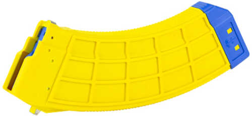 US Palm AK30 Banana Magazine 7.62X39 30Rd Yellow Fits AK-47 Stainless Steel Latch Cage Comes With Patch MA1196A