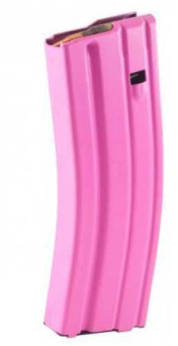 DURAMAG Speed Magazine 223 Remington/556NATO 30 Rounds Fits AR15 Black AGF Anti-tilt Follower Aluminum Pink 3023