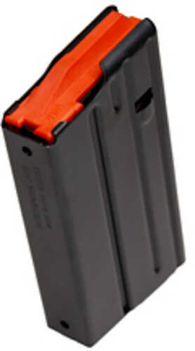 DURAMAG DuraMag SS Magazine 308 Winchester/6.8X51 20 Rounds Fits SR25/DPMS Pattern AR10 Rifles Orange AGF Follower Stain