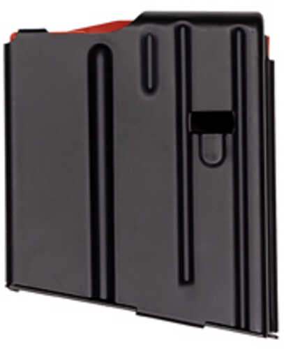 DURAMAG DuraMag SS Magazine 308 Winchester/6.8X51 5 Rounds Fits SR25/DPMS Pattern AR10 Rifles Orange AGF Follower Stainl