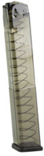 Elite Tactical Systems Group Magazine 40 S&w 30 Rounds For Glock 22/23/27 Carbon Smoke Smk-glk-22-210