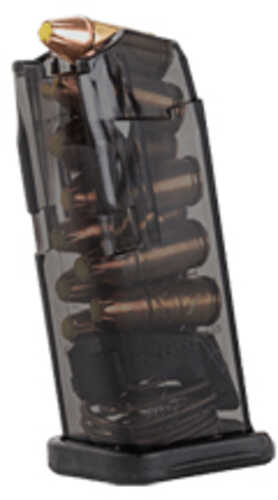 ETS Magazine For Glock 26 9MM 10Rd Carbon Smoke Polymer