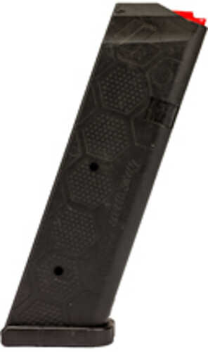 HEXMAG Magazine Series 2 9MM 10 Rounds Black Fits GLOCK 17 Carbon Fiber Black HX1017-GLKS2-CFC